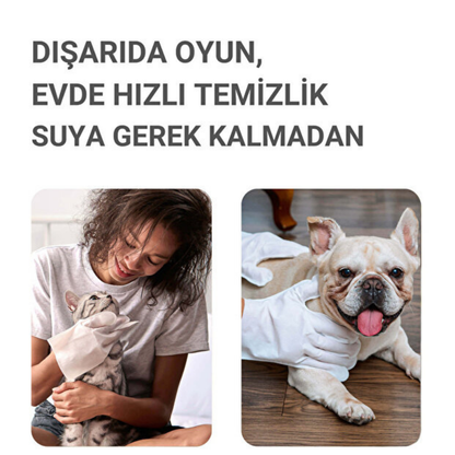 PatiliDünyam™ Evcil Hayvan Temizlik ve Bakım Eldiveni